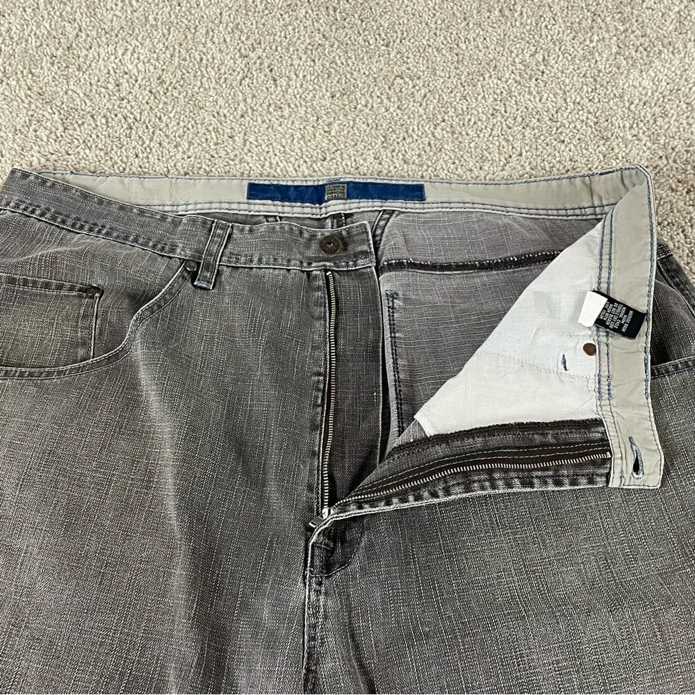 Marithe Francois Girbaud Denim Shorts 40 Cut Off Vintage Y2K Grunge Baggy F195 - Picture 6 of 13